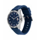 Reloj de hombre Tommy Hifilger 1791982 tres agujas de silicona azul