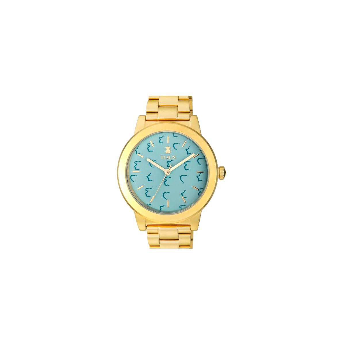 Reloj Tous  Glazed de acero IP dorado 100350635