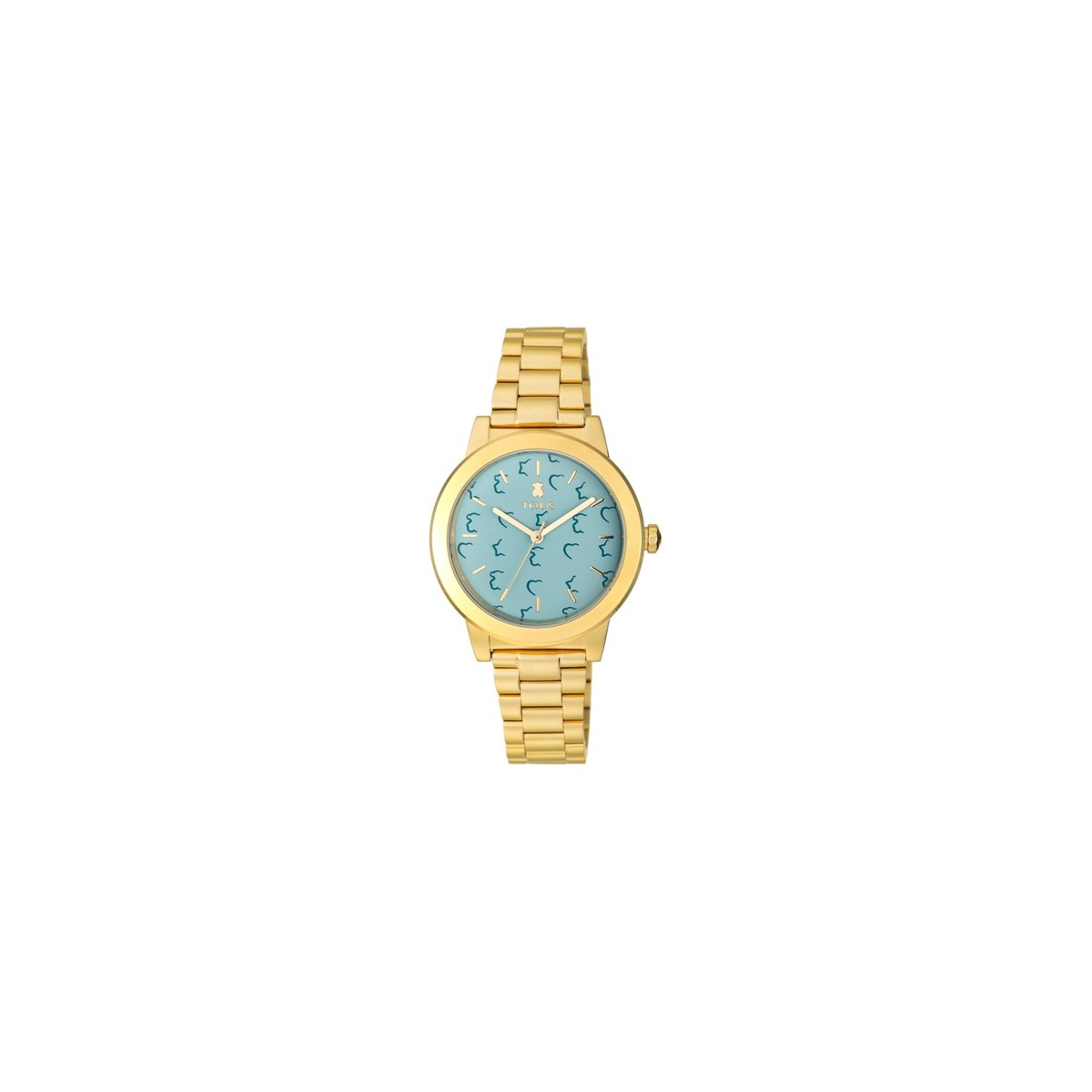 Reloj Tous  Glazed de acero IP dorado 100350635