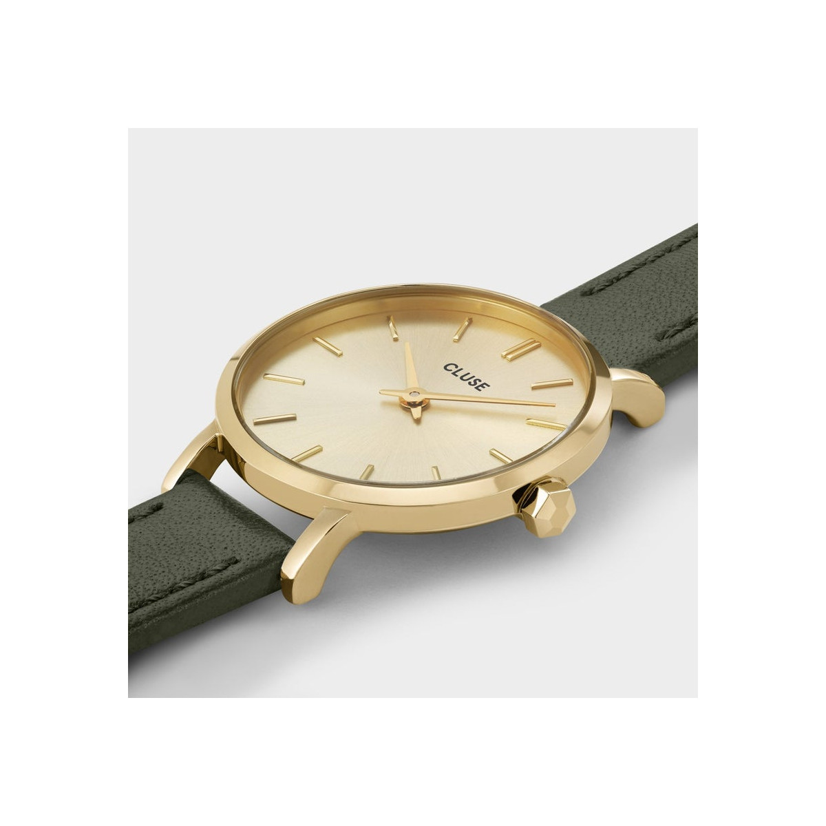 Reloj de mujer Cluse CW10503 piel verde